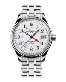 Trainmaster Standard Time GMT (40mm) | NM3888D-S5CJ-WH